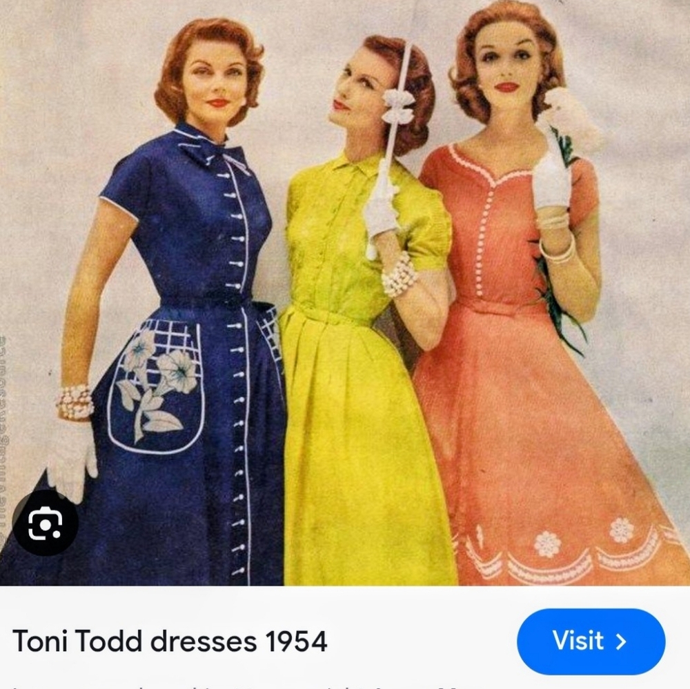Toni Todd Vontage Dress